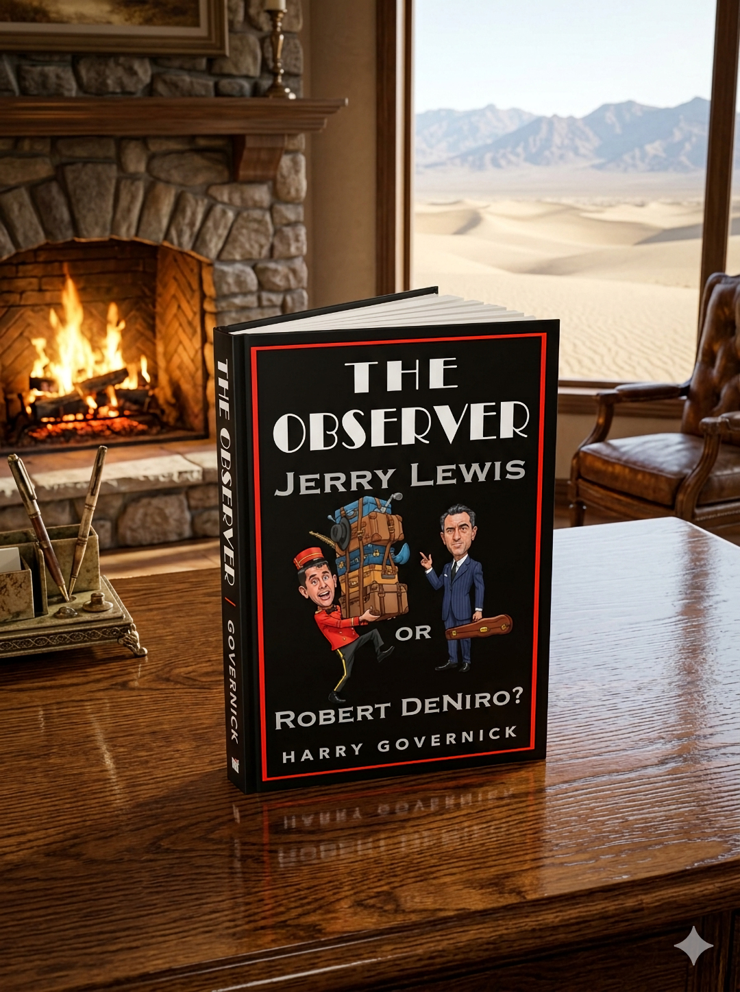 Book cover of The Observer by Harry Governick